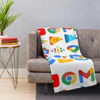 O Google Apps|Apps Android Boho Roupa De Cama De Piquenique Ultra-Macio Micro Velo Jogar Cobertor
